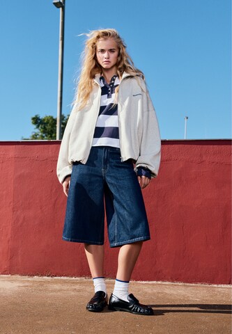 Veste de survêtement Pull&Bear en gris