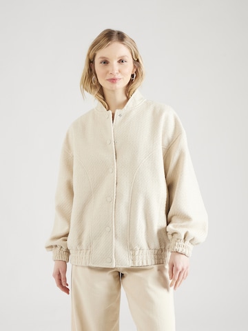 Y.A.S Between-Season Jacket 'BEA' in Beige: front