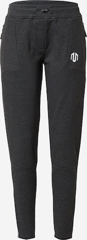 Tapered Pantaloni sport de la MOROTAI pe gri: față