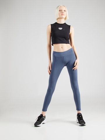 Reebok Slimfit Sporthose in Blau