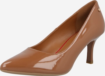 brūns s.Oliver Augstpapēžu kurpes: no priekšpuses