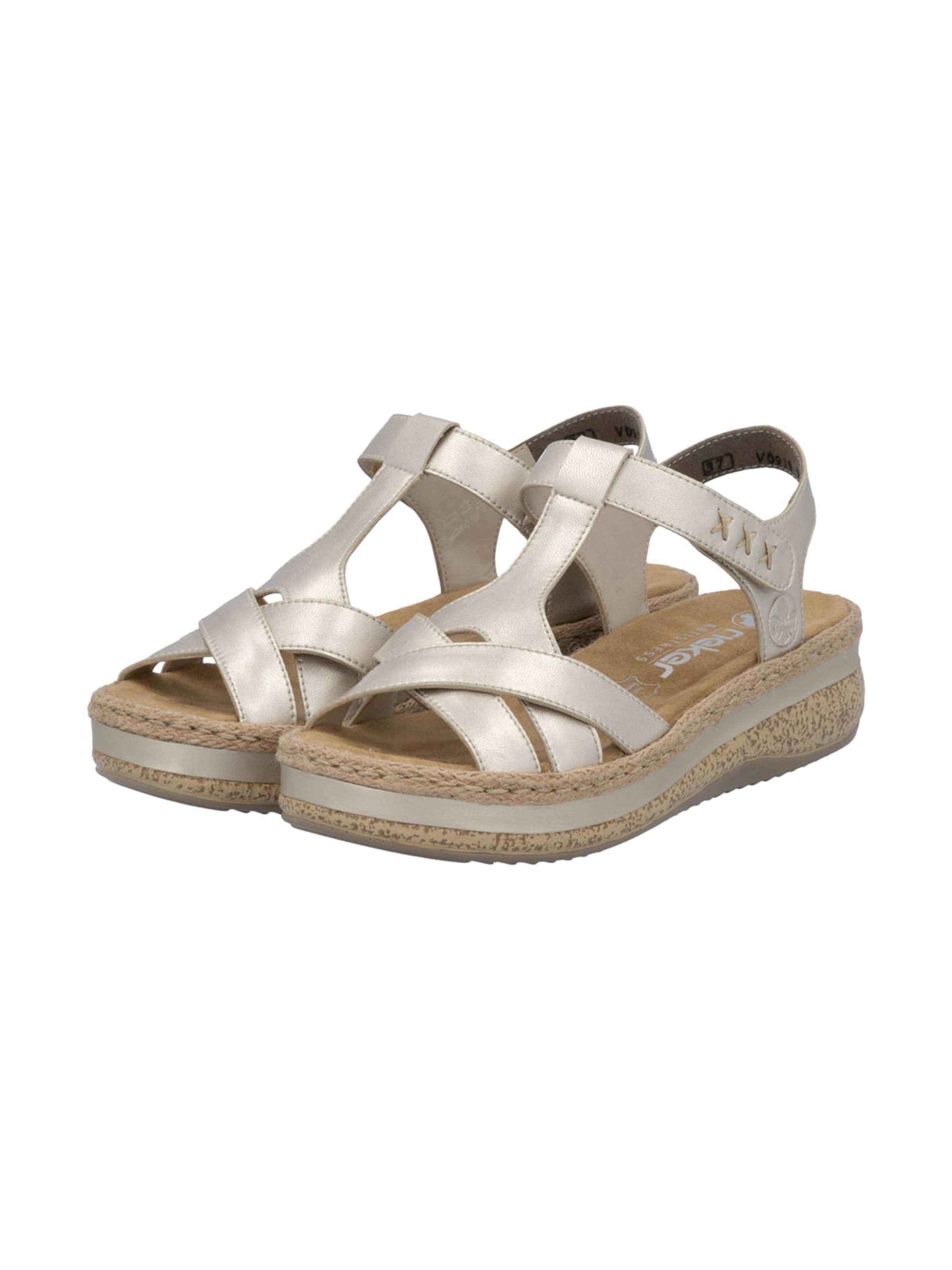 Rieker Sandal in Gold
