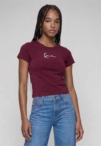 Karl Kani - Camisa em roxo: frente