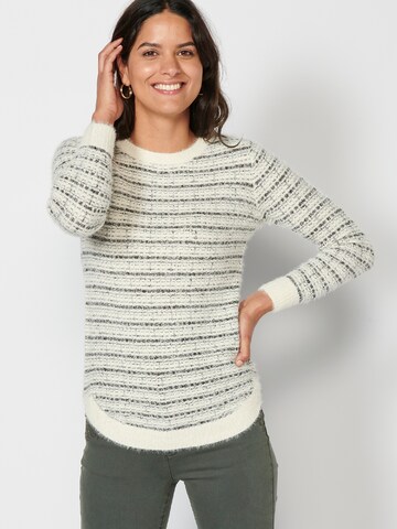 KOROSHI Pullover i hvid