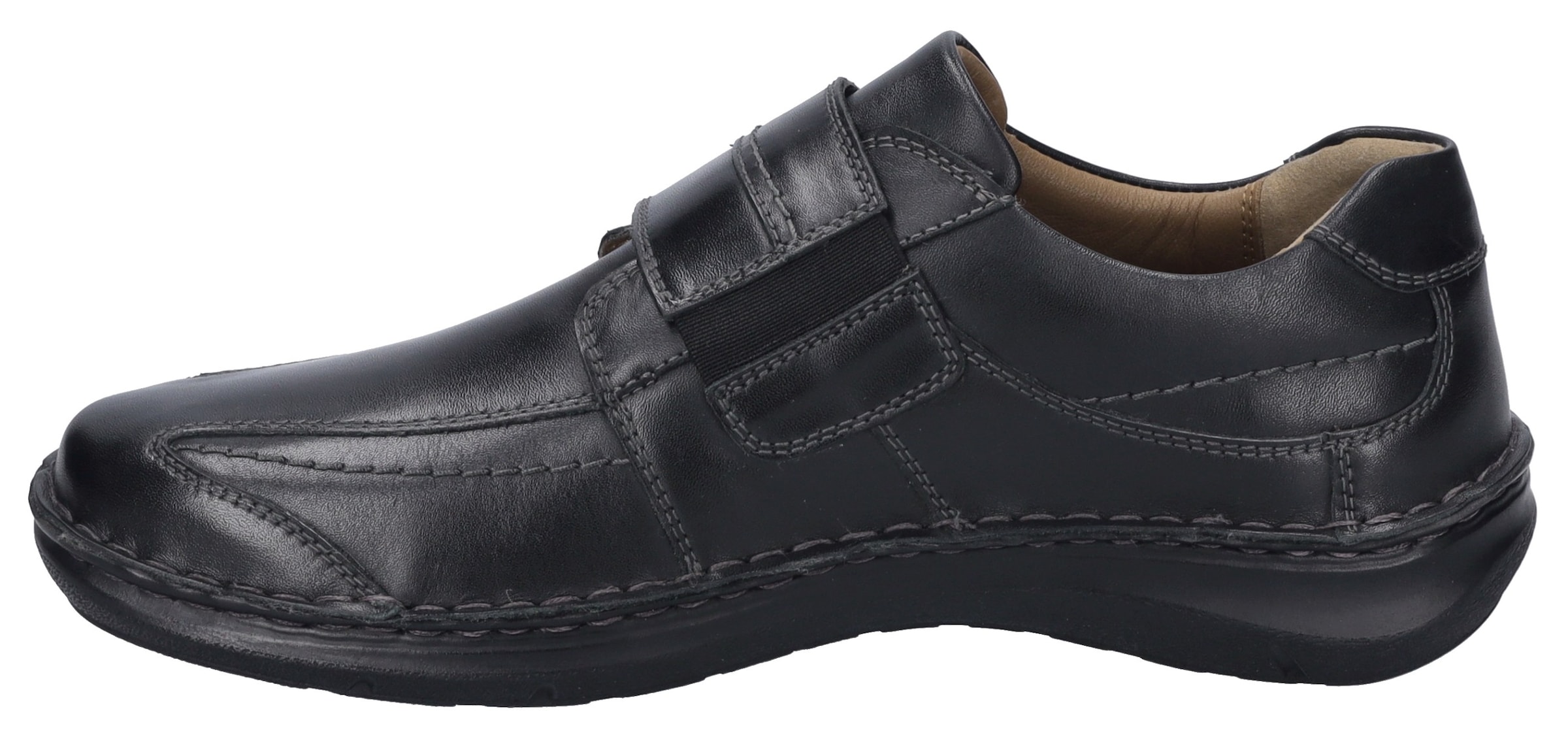 JOSEF SEIBEL Slipper in Schwarz: Vorderseite