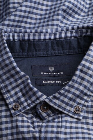 BASEFIELD Button-down-Hemd XL in Blau