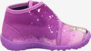 Pantoufle 'Spotty' SUPERFIT en violet