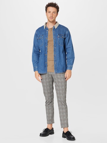 LEVI'S ® Regular fit Overhemd 'Relaxed Fit Western' in Blauw