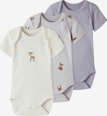 NAME IT Potkuhousut/body värissä beige: etupuoli