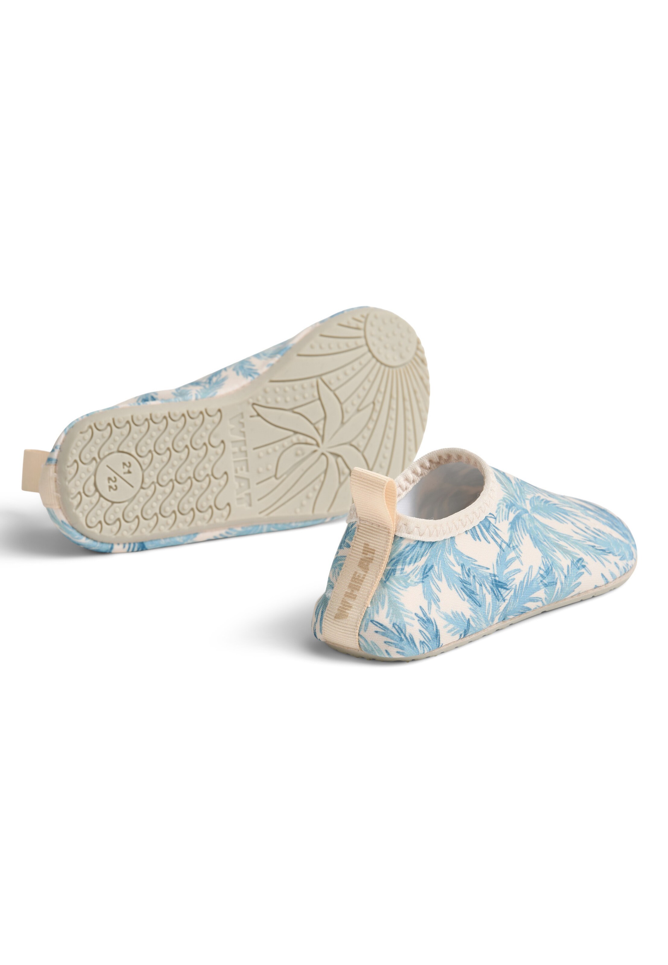 WHEAT Strand-/badschoen 'Dolphin' in Blauw
