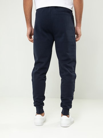Regular Pantalon 'Trifoliate' Threadbare en bleu