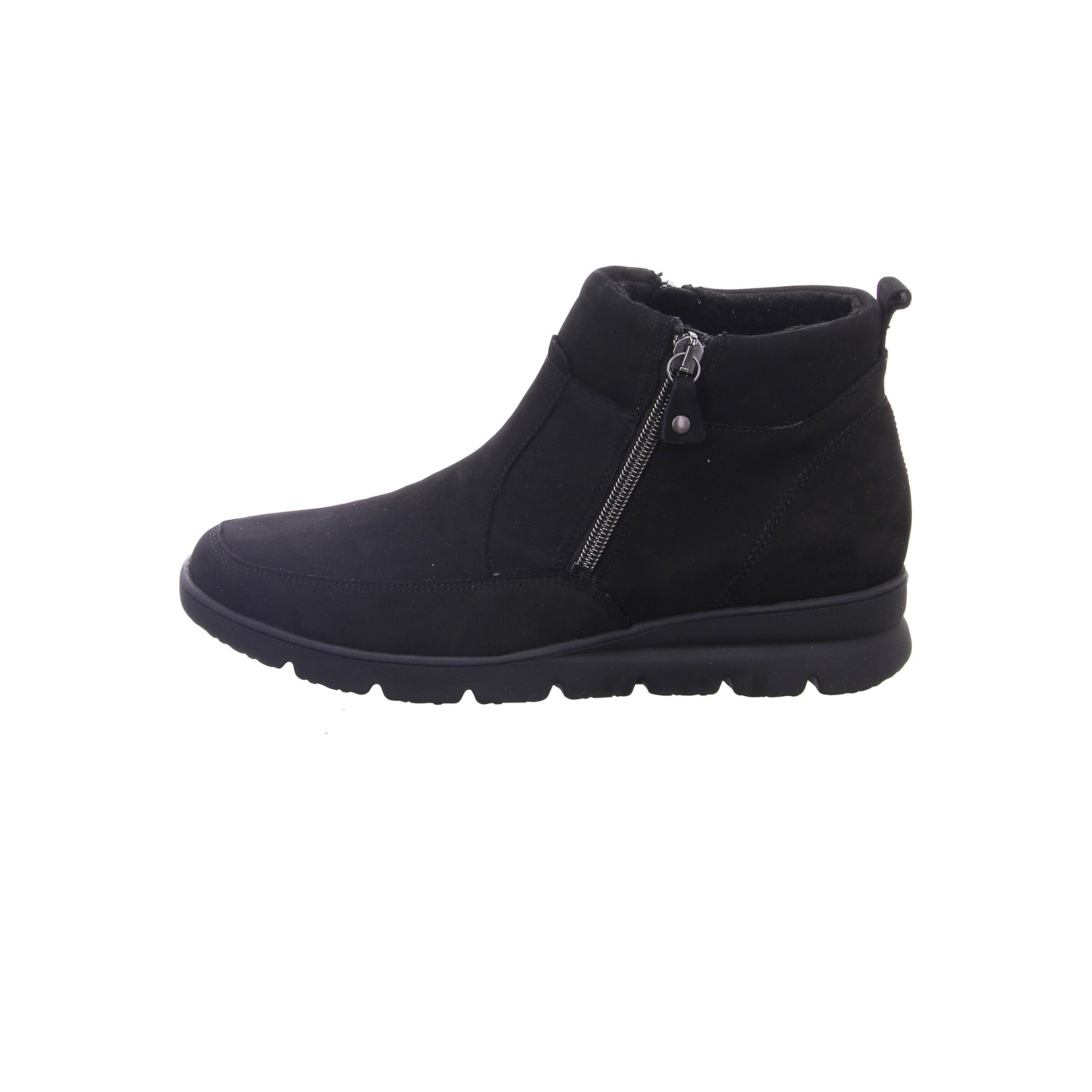 WALDLÄUFER Enkellaarsjes in Zwart