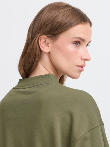 ICHI Sweatvest ' IHMSKYLA CA ' in Groen