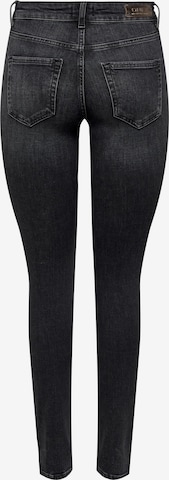 ONLY Skinny Jeans 'Blush' in Schwarz