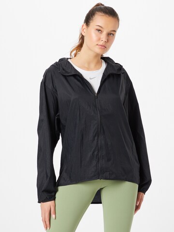 NIKE Sportjacke in Schwarz: predná strana