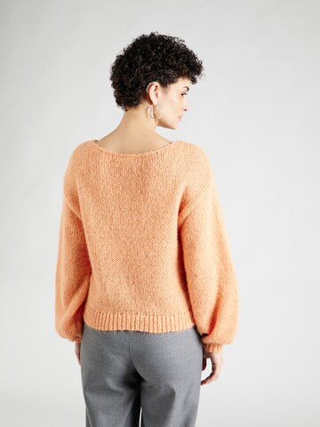 VILA - Pullover 'Choca' em laranja