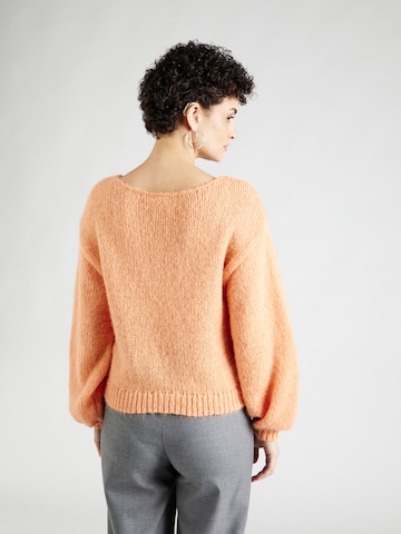 VILA Sweater 'Choca' in Orange