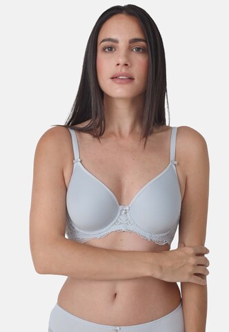 Invisible Soutien-gorge 'BEAUTIFUL ROSE' sassa en bleu : devant