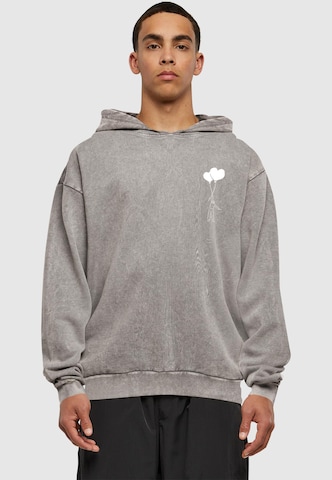 Merchcode Sweatshirt 'Love In The Air' in Grey: front