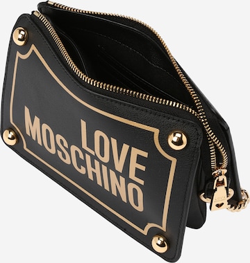 juoda Love Moschino Rankinė ant peties 'MAGNIFIER'