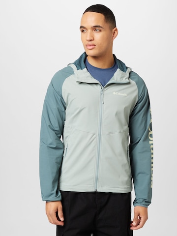COLUMBIA Outdoor jacket 'Panther Creek' in Green: front