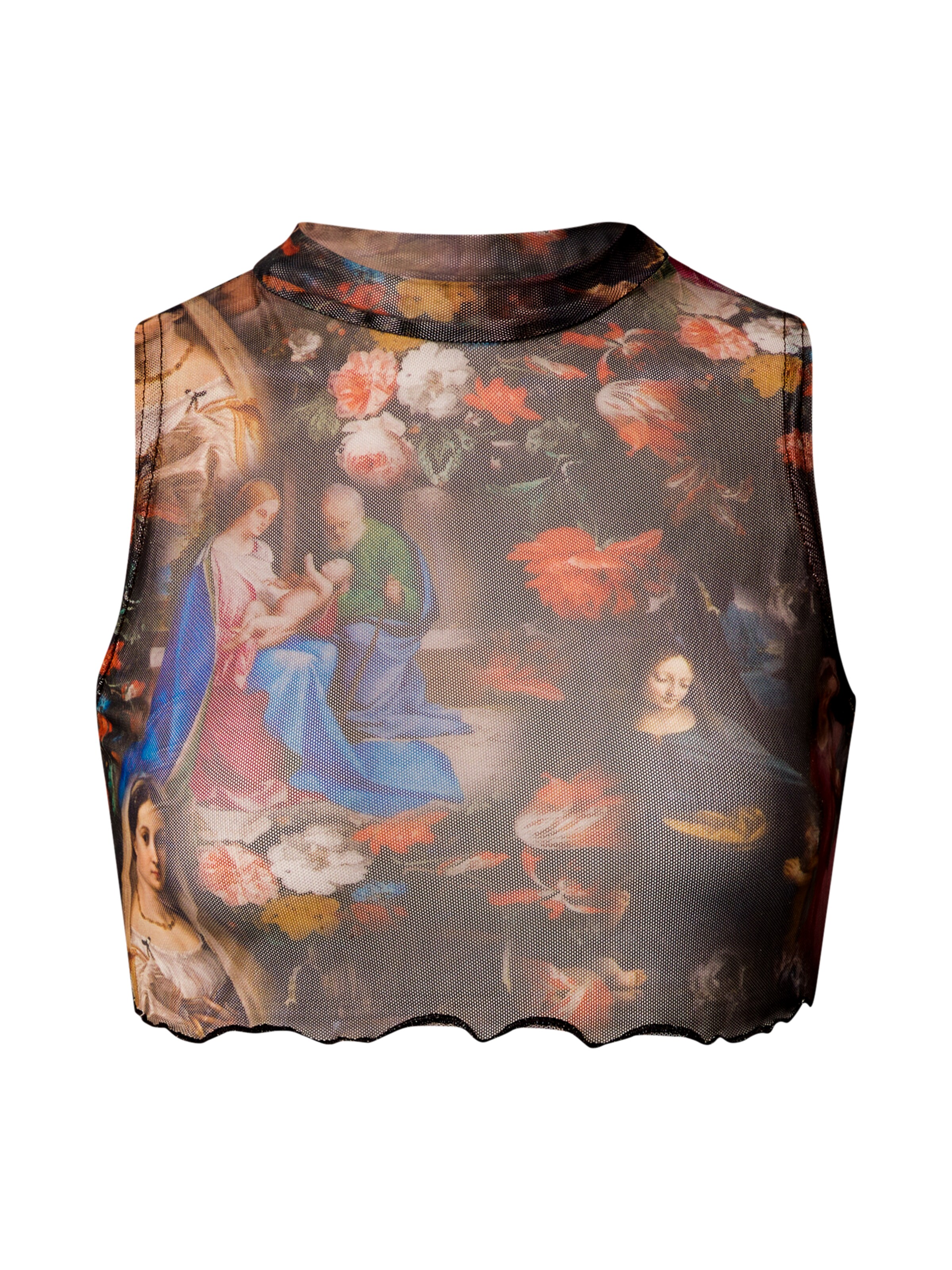 melns Nasty Gal Topiņš 'Renaissance': no priekšpuses