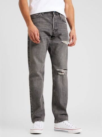 JACK & JONES Loosefit Jeans 'CHRIS' i sort: forside