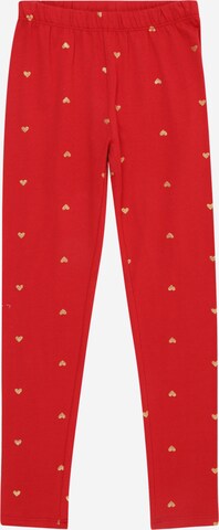 GAP - Skinny Leggings en rojo: frente