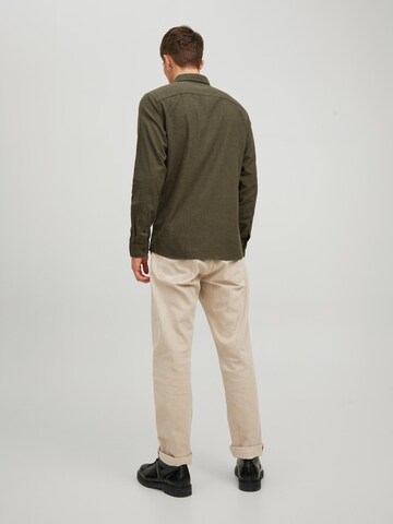 JACK & JONES Slim fit Ing - zöld