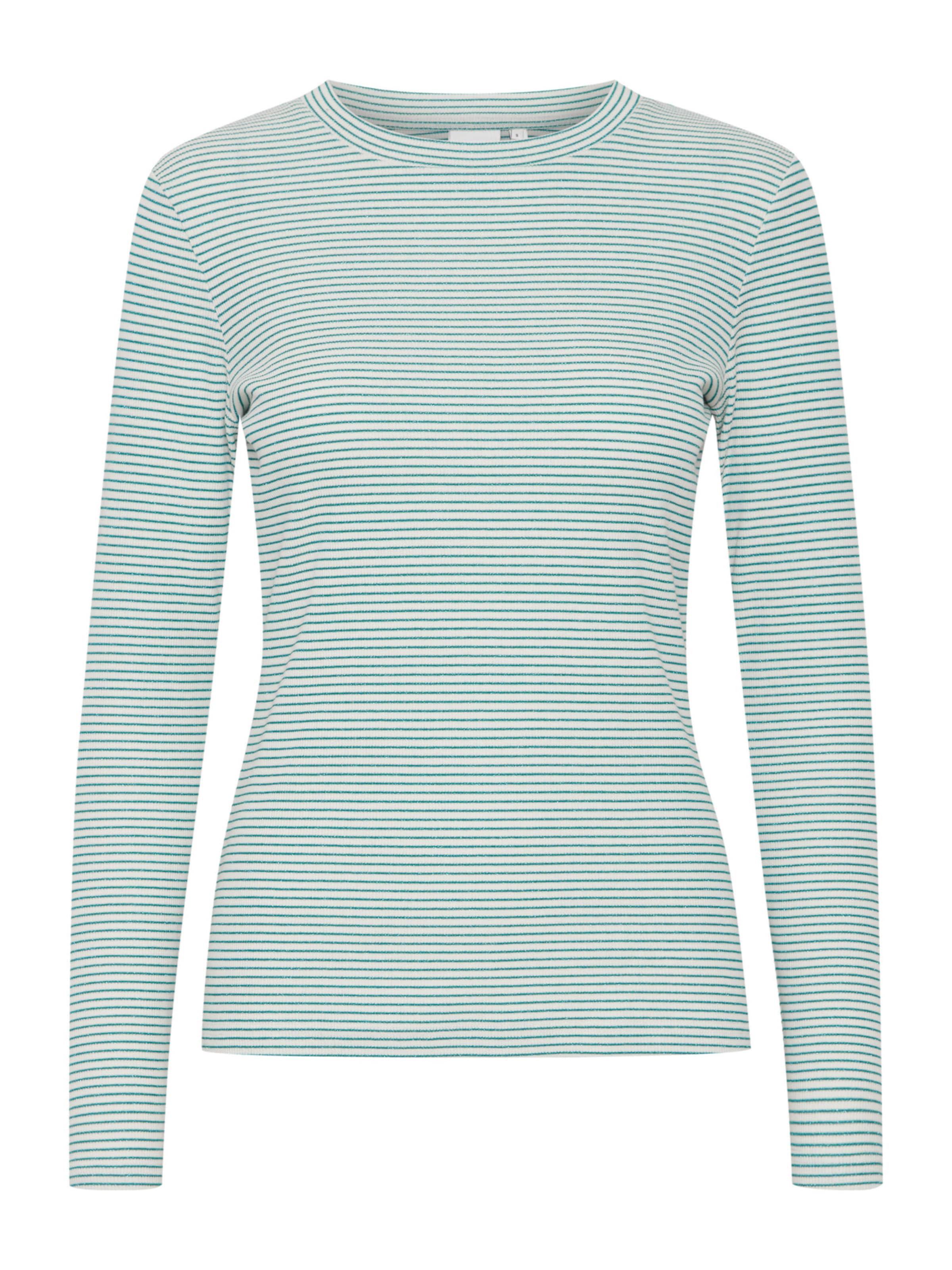 ICHI Majica 'LUIVA' | zelena barva: sprednja stran