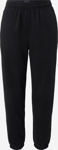 Effilé Pantalon GAP en noir : devant