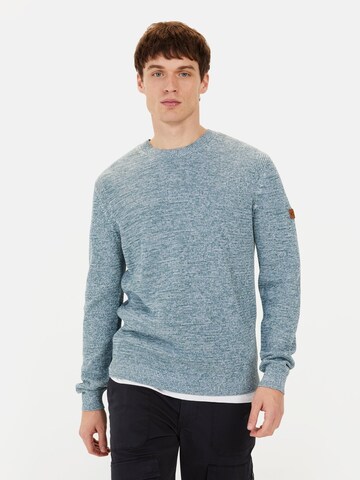 CAMEL ACTIVE - Jersey en azul: frente