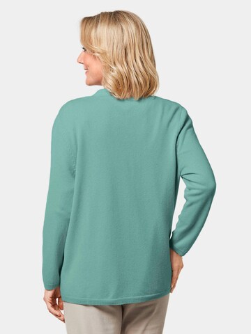 Goldner Knit Cardigan in Green