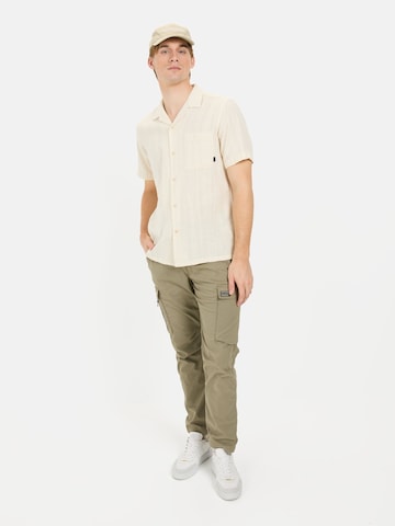 CAMEL ACTIVE Regular fit Button Up Shirt in Beige