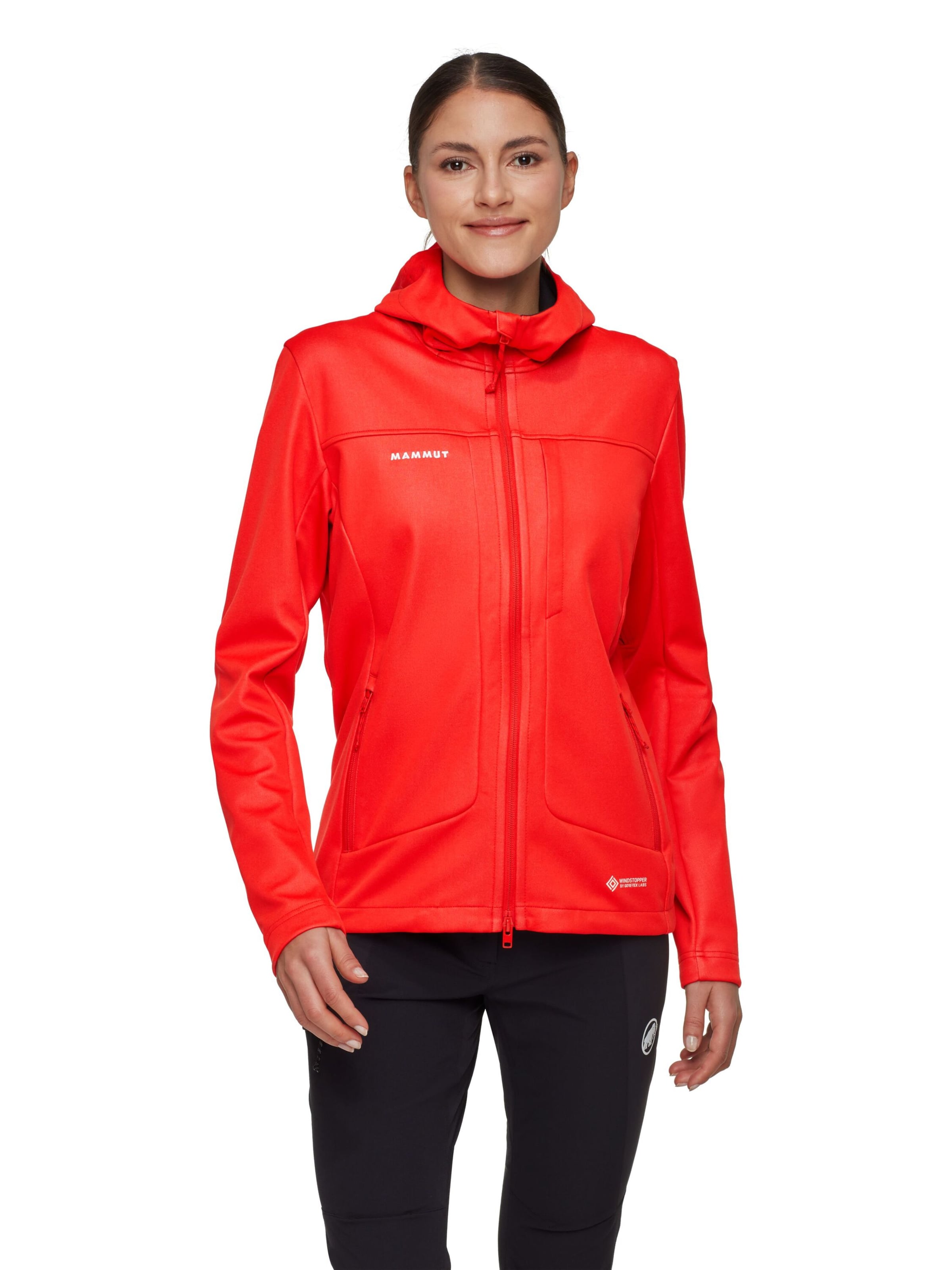 MAMMUT Outdoor Jacket in Red: front