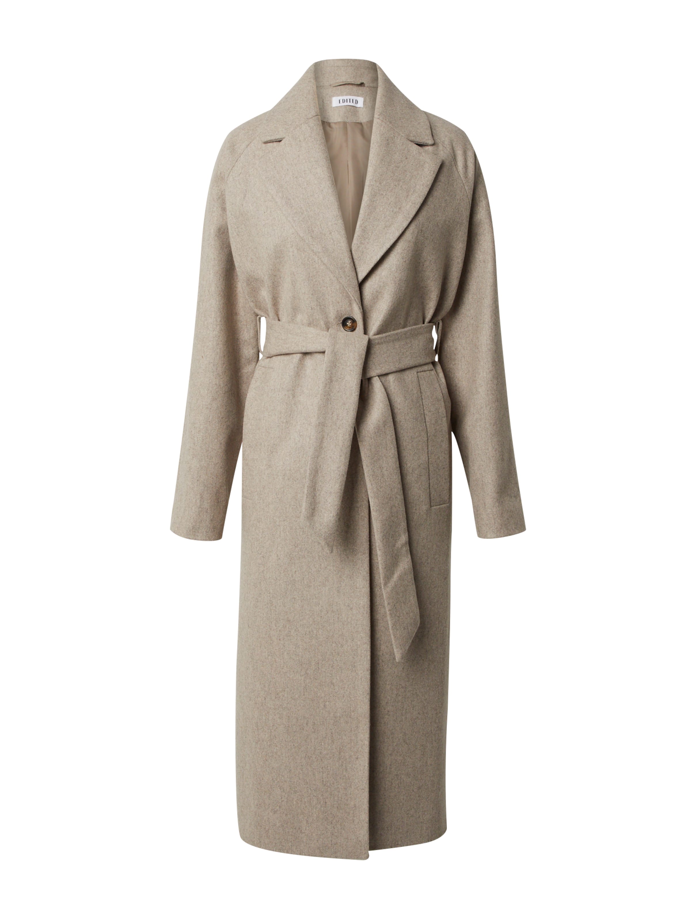 Cappotto di mezza stagione 'Cecilia' di EDITED in beige: frontale
