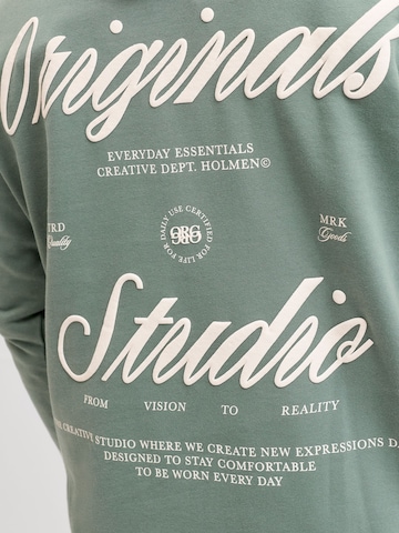 Jack & Jones Plus - Sudadera 'JORNORREBRO' en verde