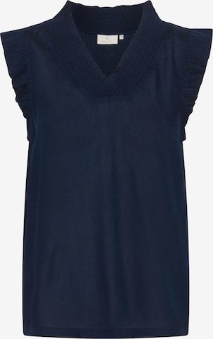 Kaffe Blouse 'Dahlia' in Blauw: voorkant