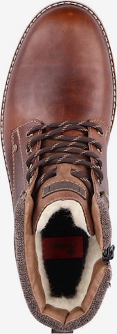 Rieker Lace-Up Boots in Brown