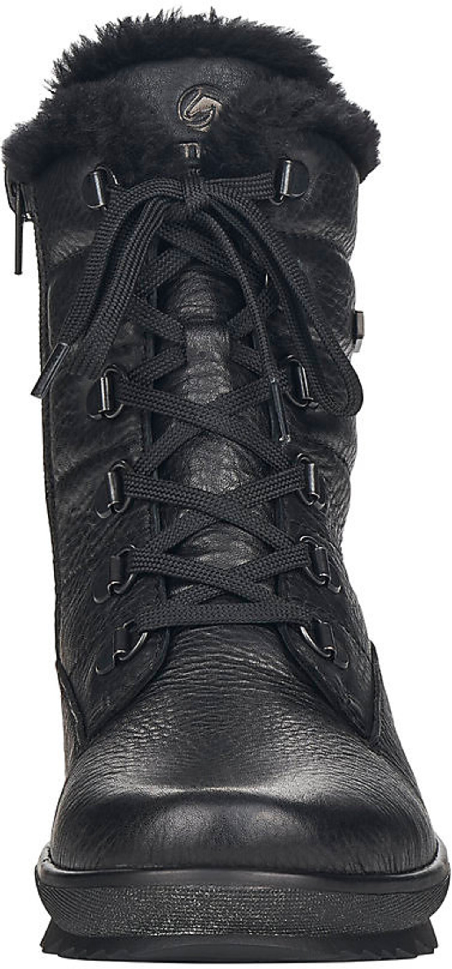 Bottines à lacets REMONTE en noir