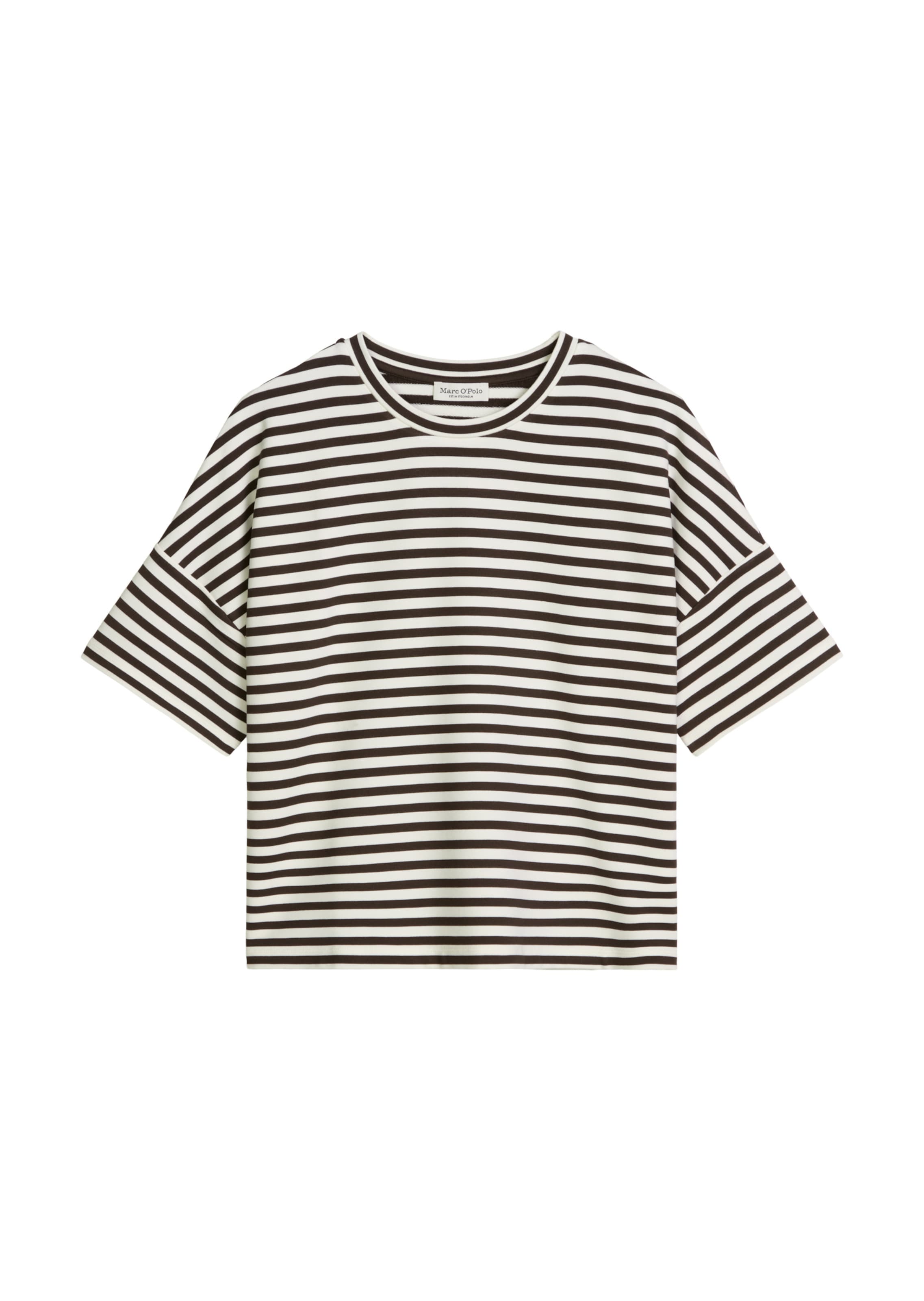 T-shirt Marc O'Polo en noir : devant