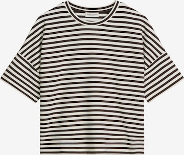T-shirt Marc O'Polo en noir : devant