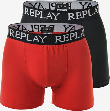 REPLAY Boxershorts in Rot: predná strana