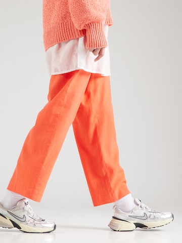 Freequent Lużny krój Spodnie 'LAVA' w kolorze pomarańczowy