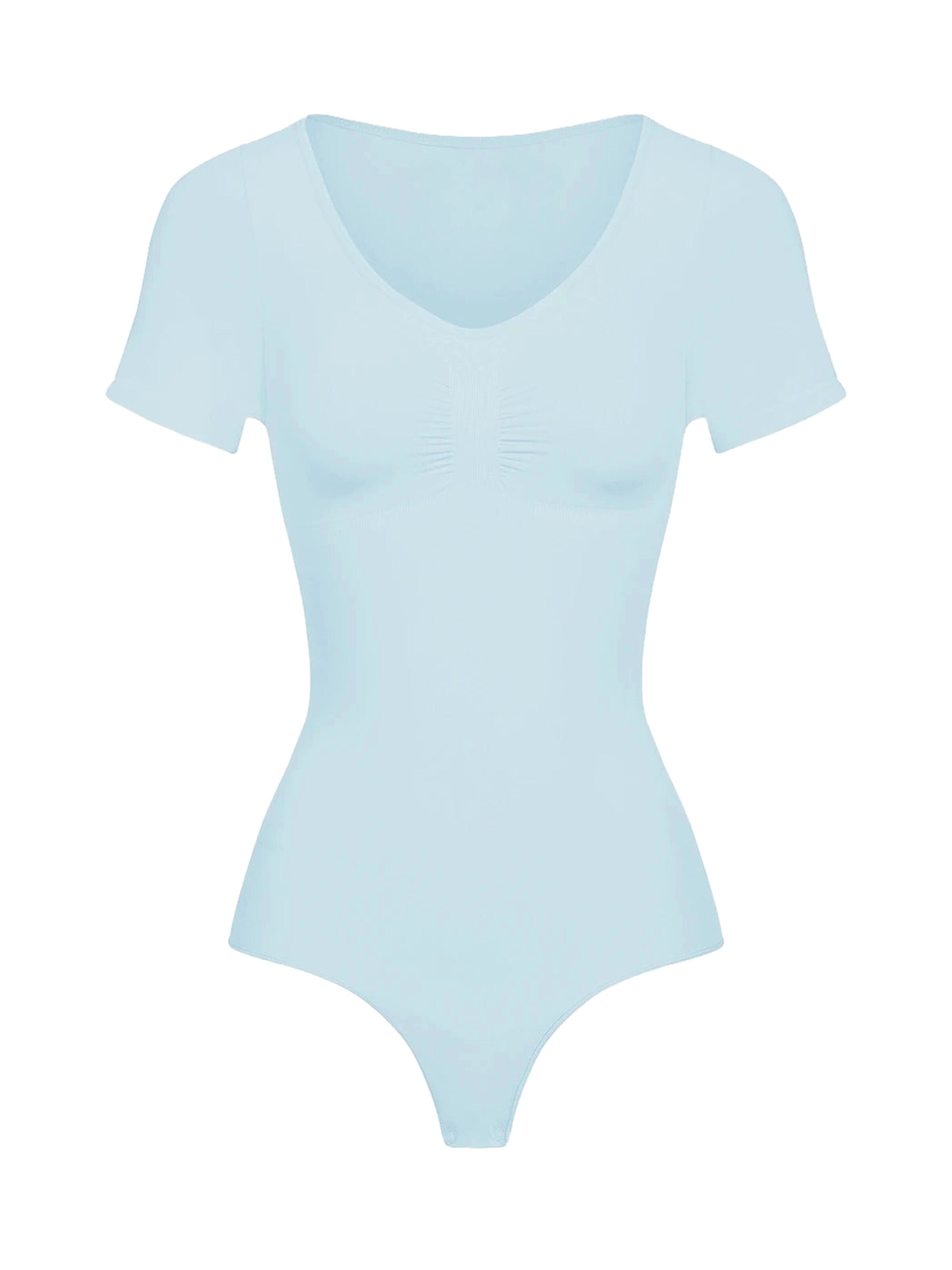 cfab Shaping bodysuit 'T-Shirt Bodysuit Sculpting Shapewear mit String' in XS in Light blue, Item view