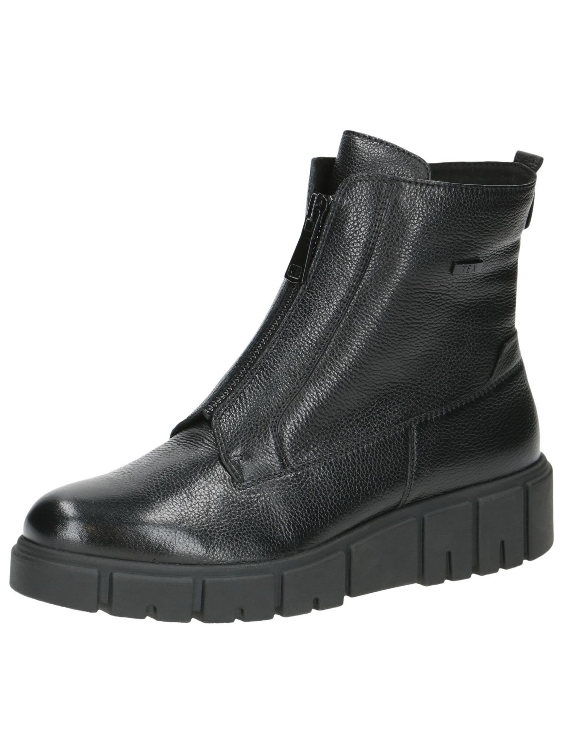 CAPRICE Stiefelette in Schwarz: Vorderseite