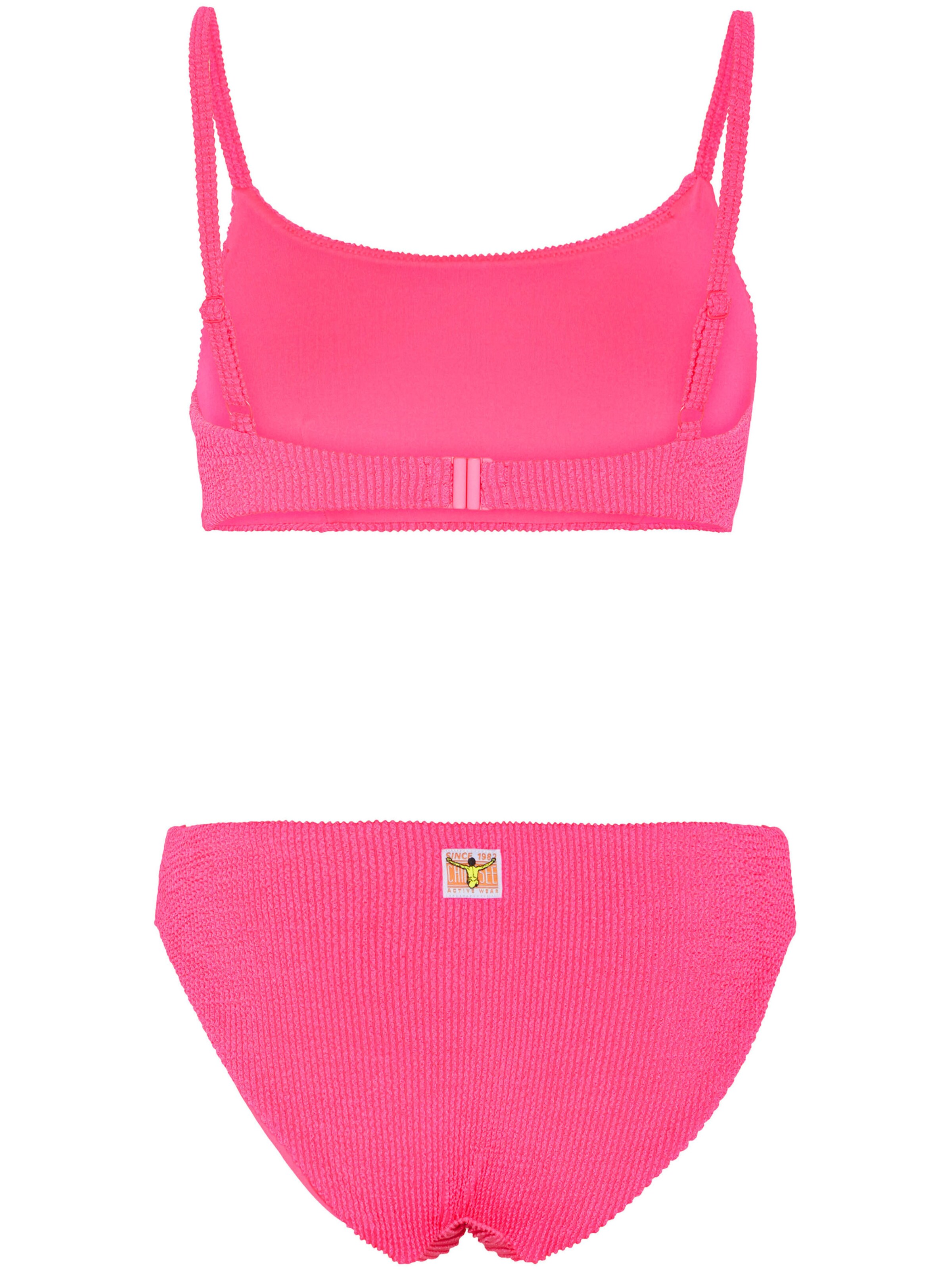 CHIEMSEE Bralette Bikini ' Bikini Tight Fit ' in Pink