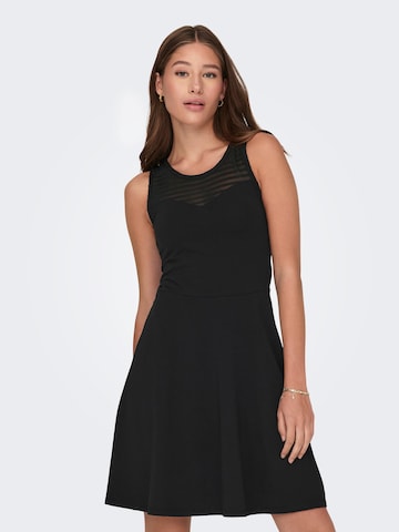 Robe 'Niella' ONLY en noir : devant