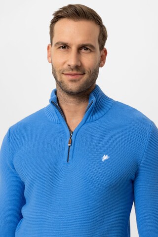 DENIM CULTURE Sweater ' DIEGO ' in Blue