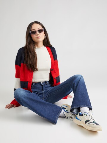 Tommy Jeans Bootcut Jeansy 'SYLVIA HIGH RISE FLARE' w kolorze niebieski